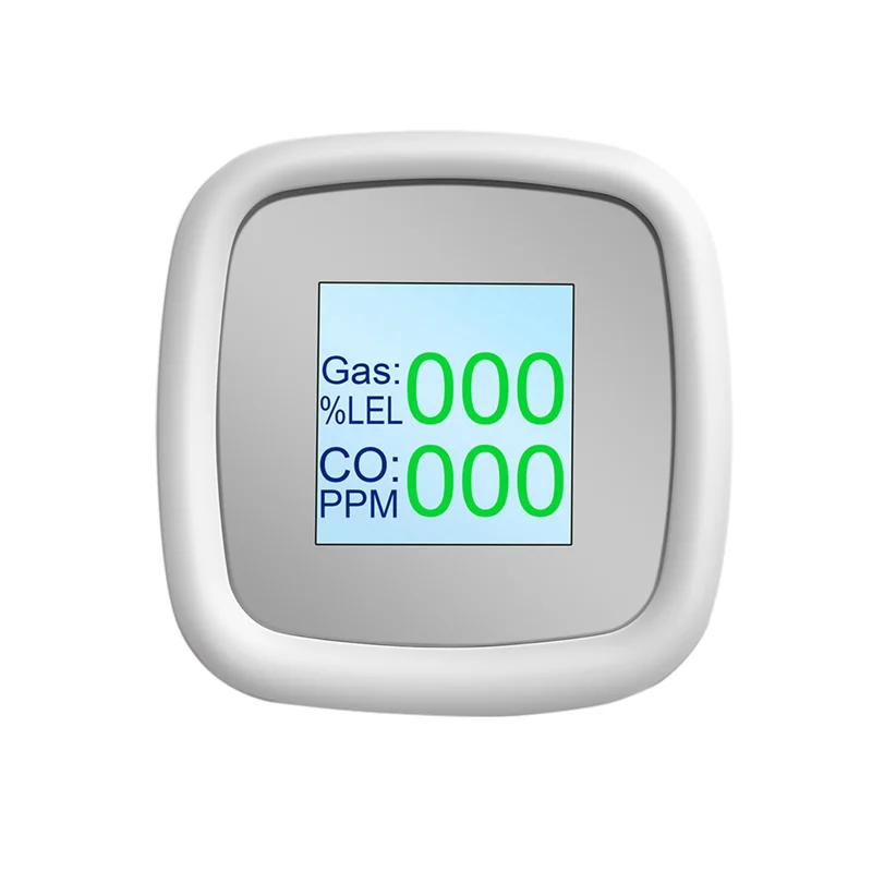 A41Z-Tuya Alarm Gas Gas Mudah Terbakar Sensor Deteksi Gas Digital Alarm Suara Kualitas Udara Pintar