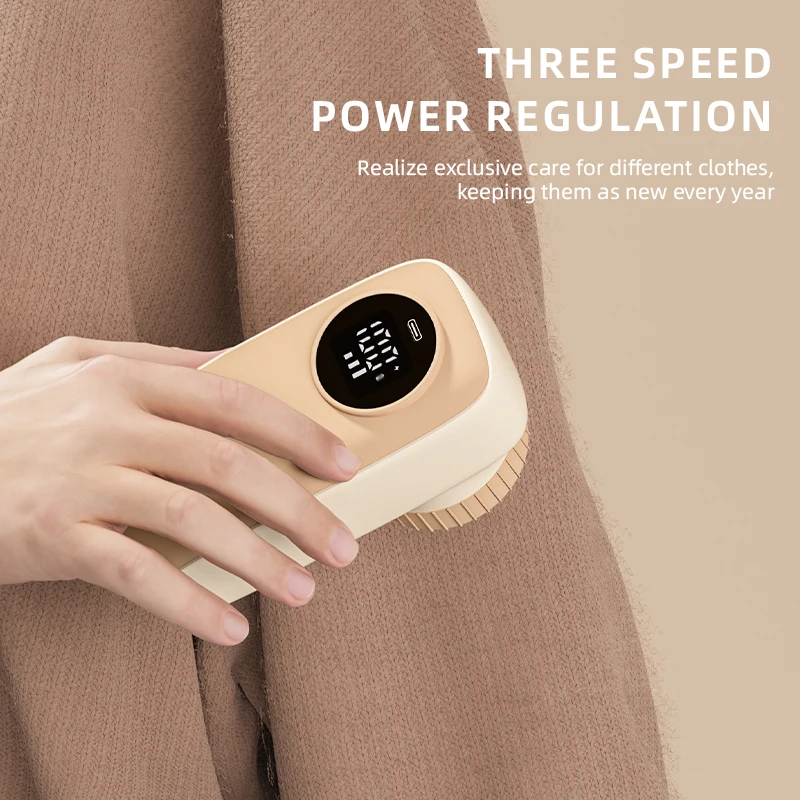 مزيل الوبر الذكي 6 شفرات مع شاشة LED رقمية محمولة USB قابلة للشحن ماكينة حلاقة للأقمشة الزغب سترة تنظيف الشعر الأسطوانة