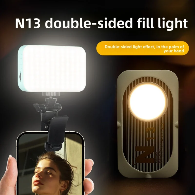 

ANLAIKE N13 LED mobile phone fill light with clip mini portable outdoor selfie pocket light