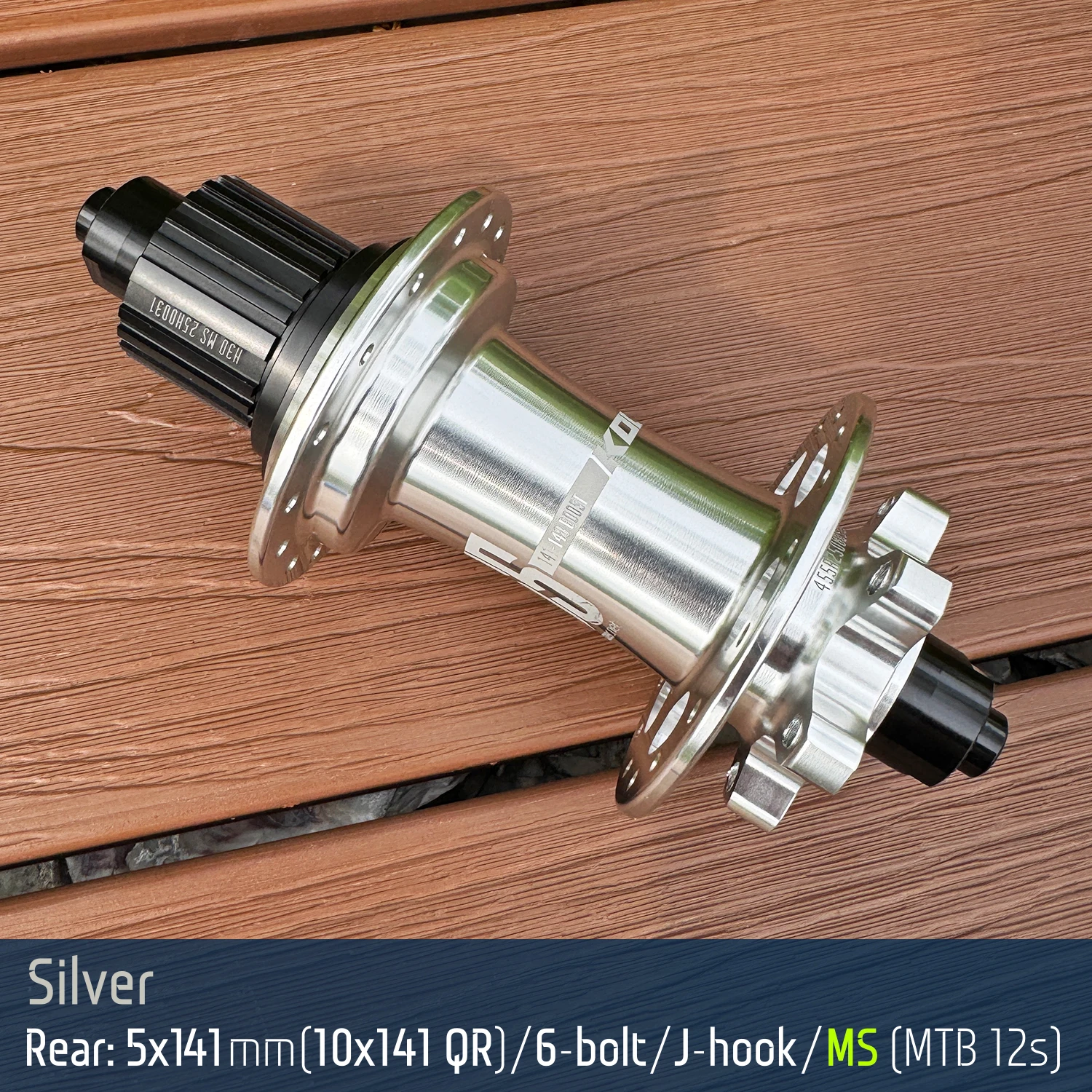 Koozer 455 Boost Rear 120 Clicks MTB Hub HG XD MS 8 11 12s 32