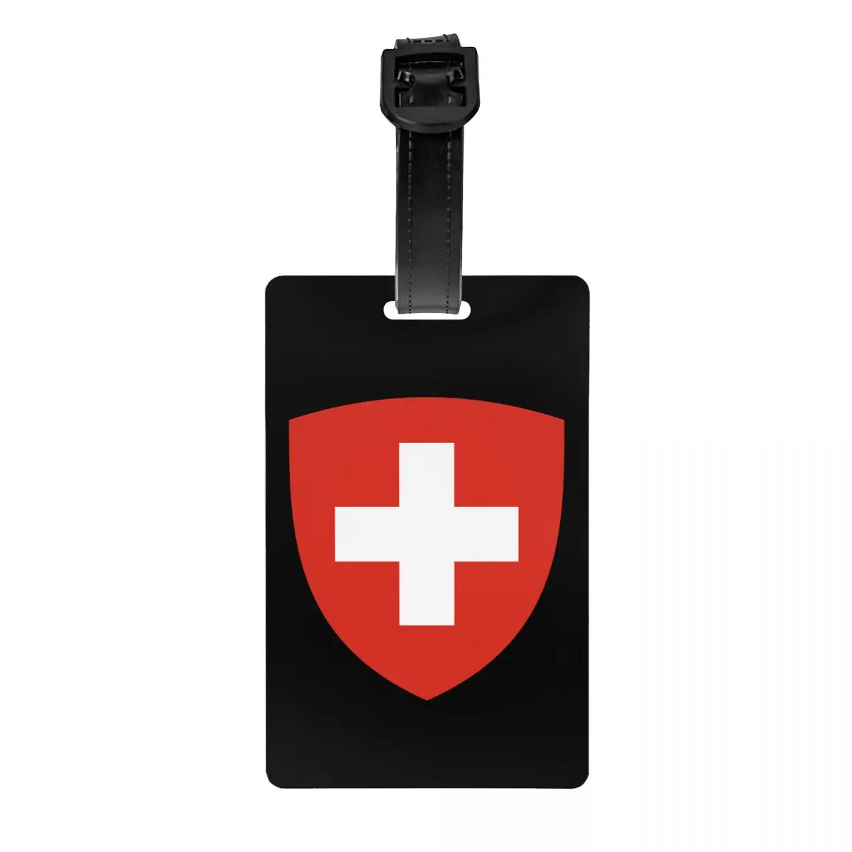 

Custom Coat Of Arms Of Switzerland Flag Luggage Tag Custom Baggage Tags Privacy Cover Name ID Card