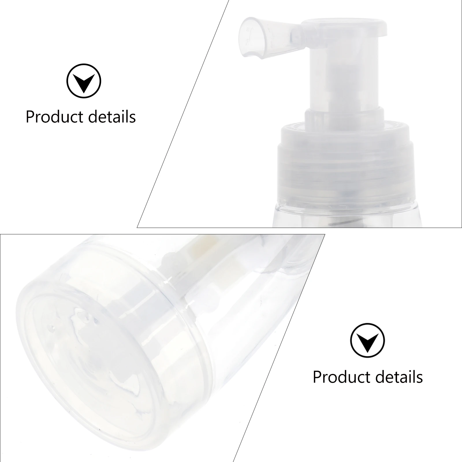 

Talcum Powder Travel Bottle Reusable Plastic Dry Shampoo Dispensing Empty Hair Container Sprayer for Powders Body Dusting
