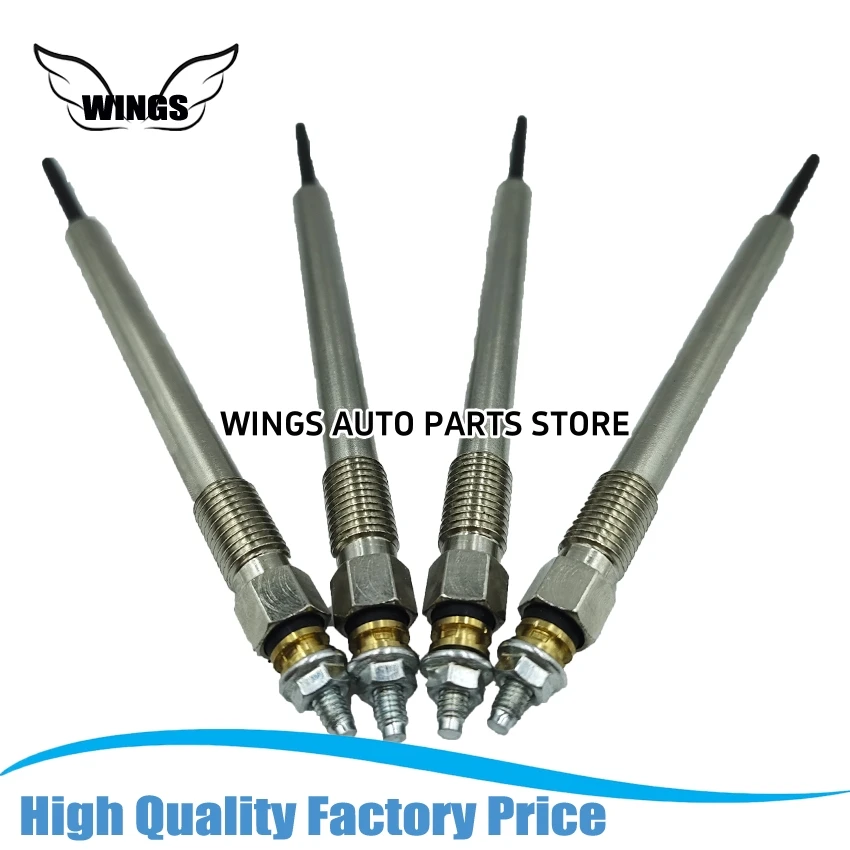 

4PCS 367104A000 36710-4A710 36710-4A100 36710-4A000 Glow Plug For HYUNDAI For KIA D4CB Engine 2.5CRDI