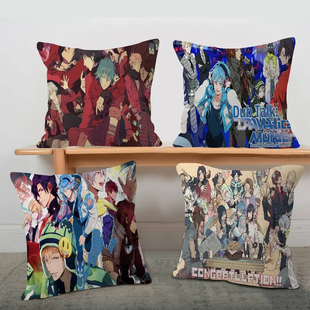 BL Game Dramatical Murder Pillow Anime Pillow Sofa Bed Head Pillow Cover Cushion Cover 45x45 cm Fashion