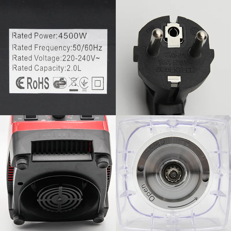 Portable Home Crusher Multifunctional Grinder Juicer Blender Food Processor