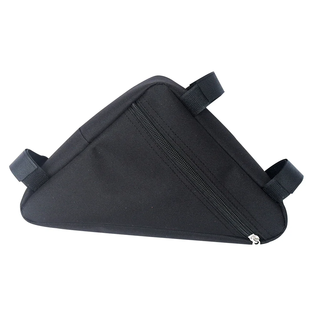 

Bicycle Tool Bag Bike Frame Container Polyester Storage Durable Zipper Suitable Folding Road Mountain Bikes Accessories Bike Bag