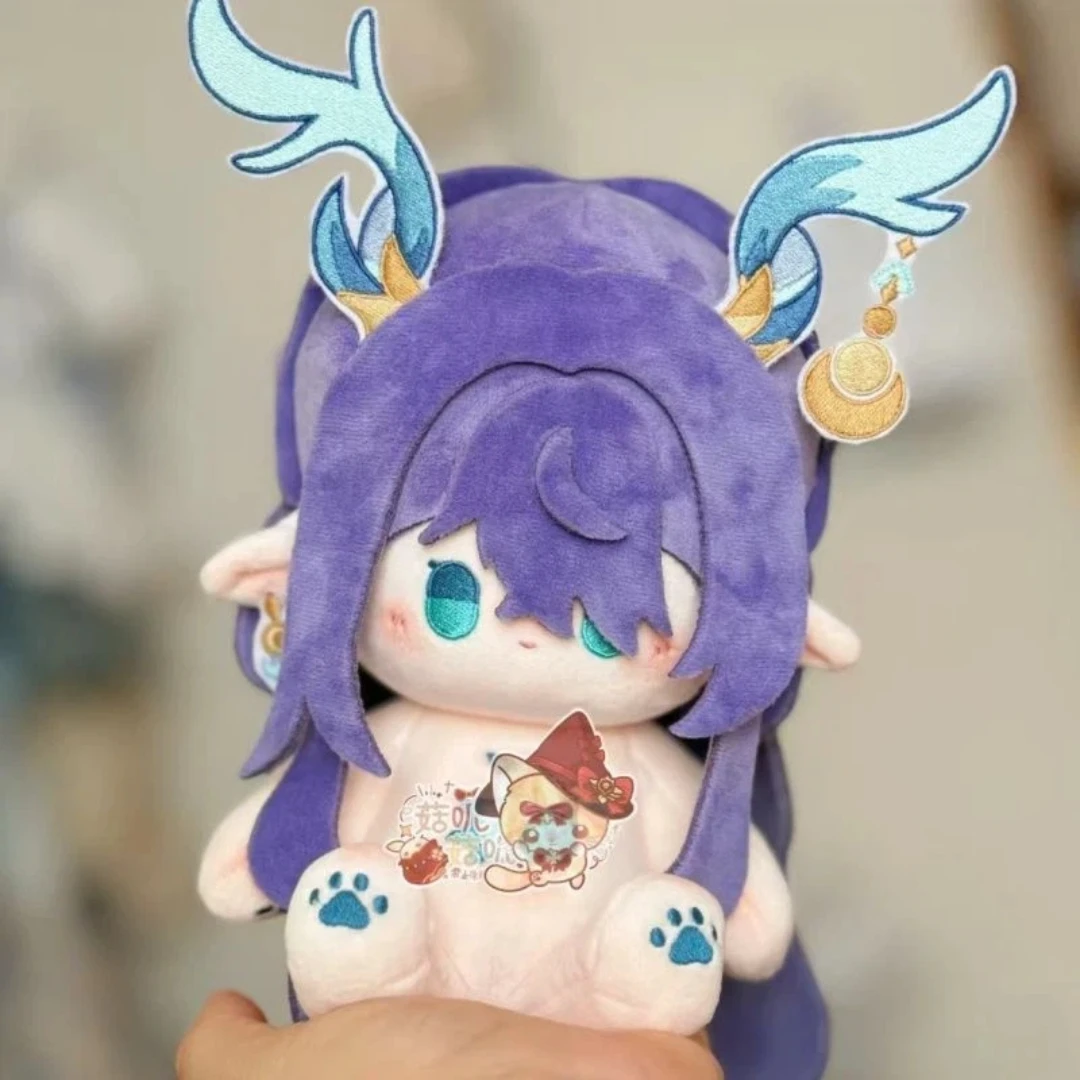 

Stuffed Animals 20cm Genshin Impact Navia Attribute Cotton Doll Toy Fanmade Merch Plush Pendant Children Adults Collectible Gift