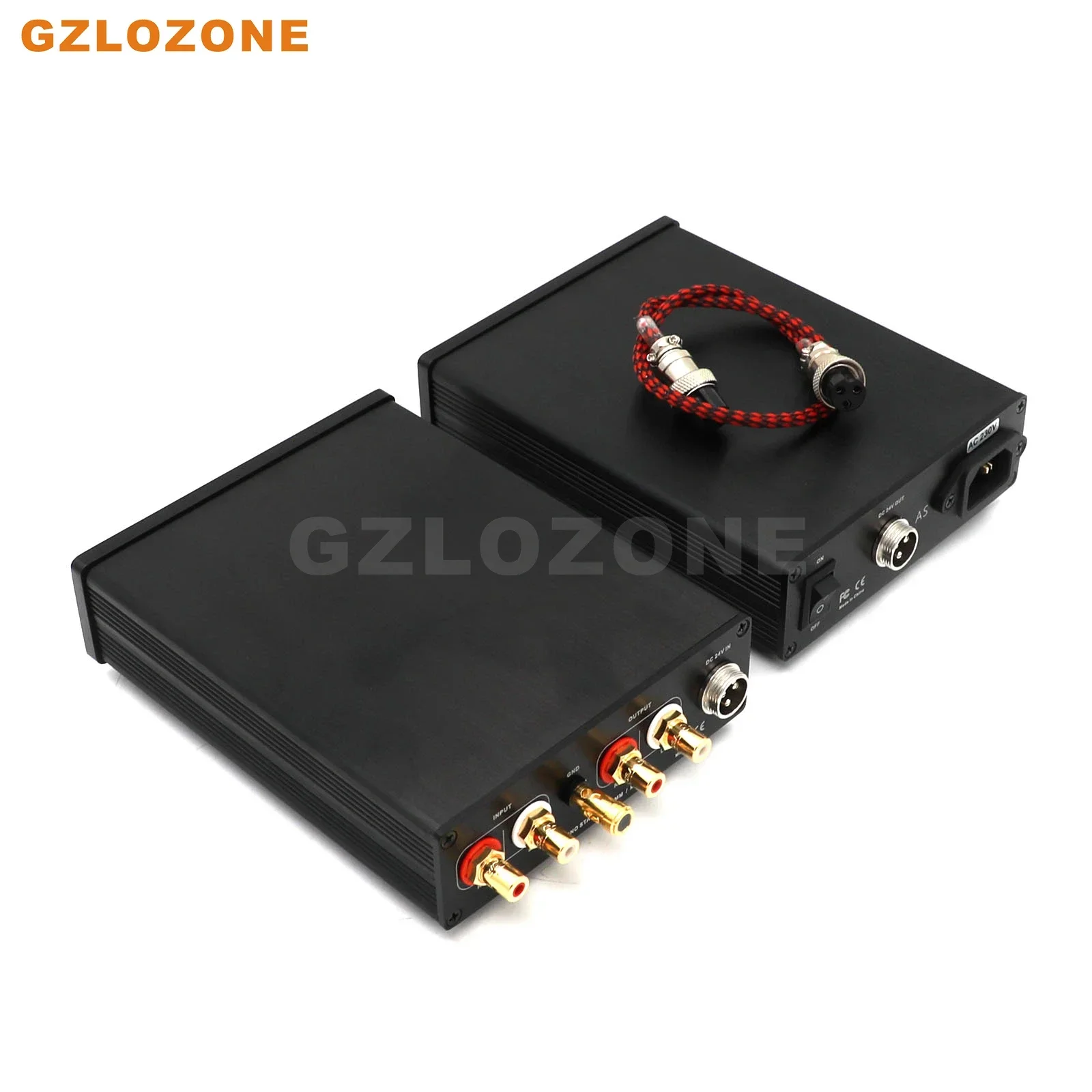 GZLOZONE HIFI Fully Discrete LP Vinyl Phono Amplifier Base On NAIM Circuit MM/MC