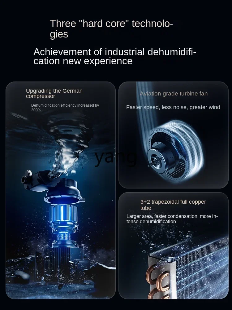 CX  Dehumidifier High Power Basement Factory Warehouse Strong Dehumidifier