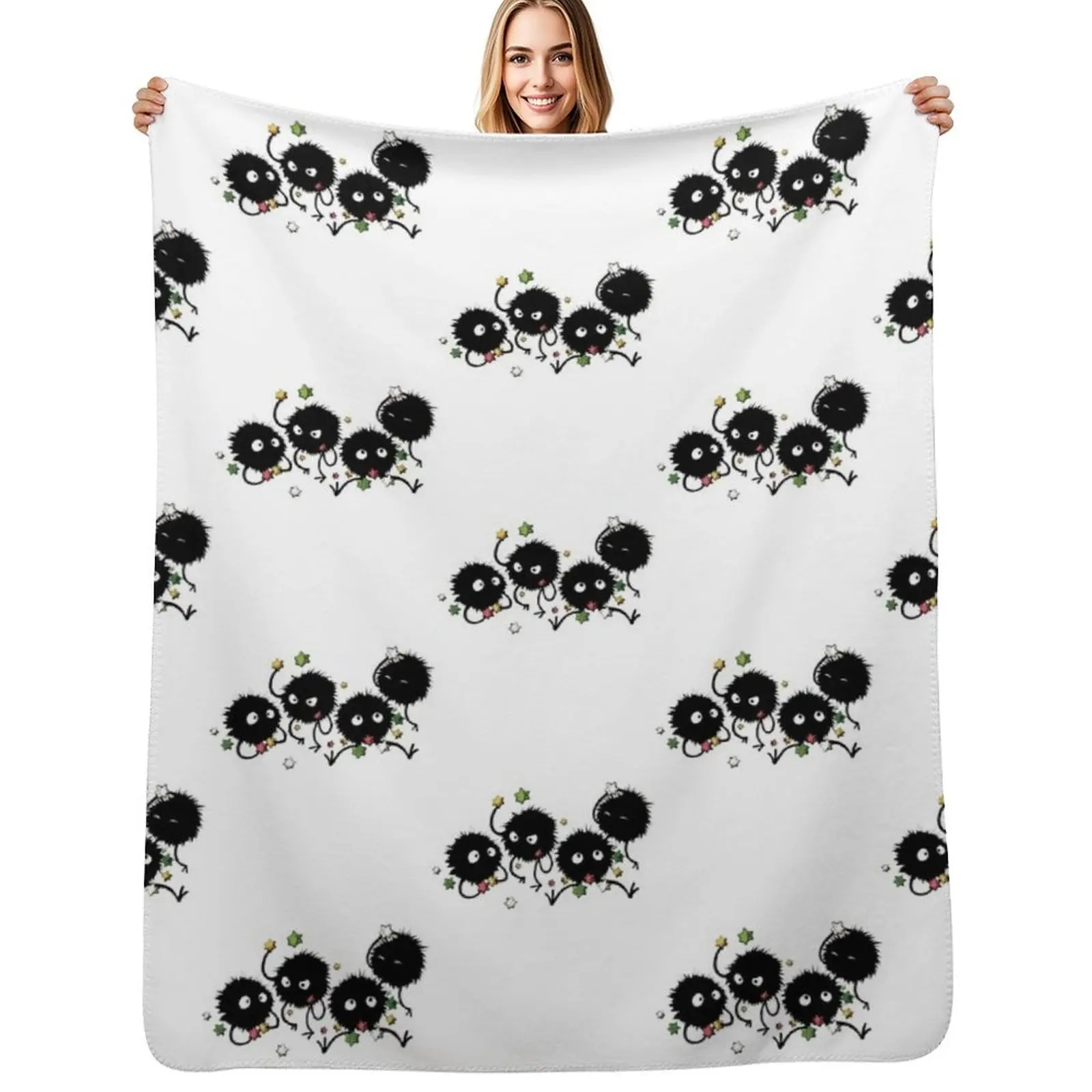 

soot sprites Classic Throw Blanket Hair Shaggy Summer Blankets