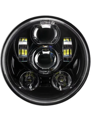 Светодиодная фара 5-3/4 для Harley Davidson Dyna Street Bob Wide Glide Low Rider Night XL883/XL1200 Glide Deuce Street 500/750