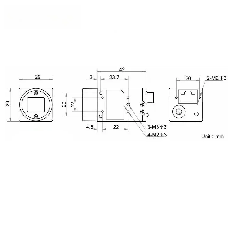 5MP IMX264 CMOS Sensor 2/3
