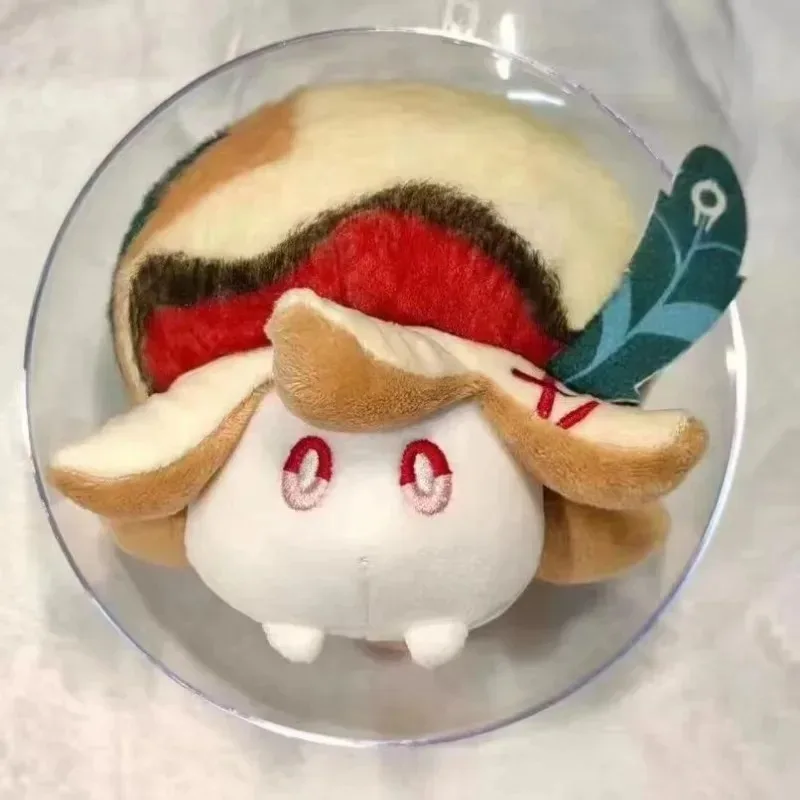 10CM Kawaii lindo Alhaitham Anime Genshin Impact Cosplay muñeco de peluche llavero esponjoso colgante mascota regalo de cumpleaños