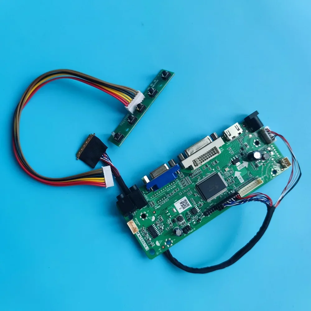 Card Driver Controller  board For LTN173KT01 LTN173KT01-A01 LCD LED monitor  1600X900 DVI LVDS Panel Screen VGA  17.3