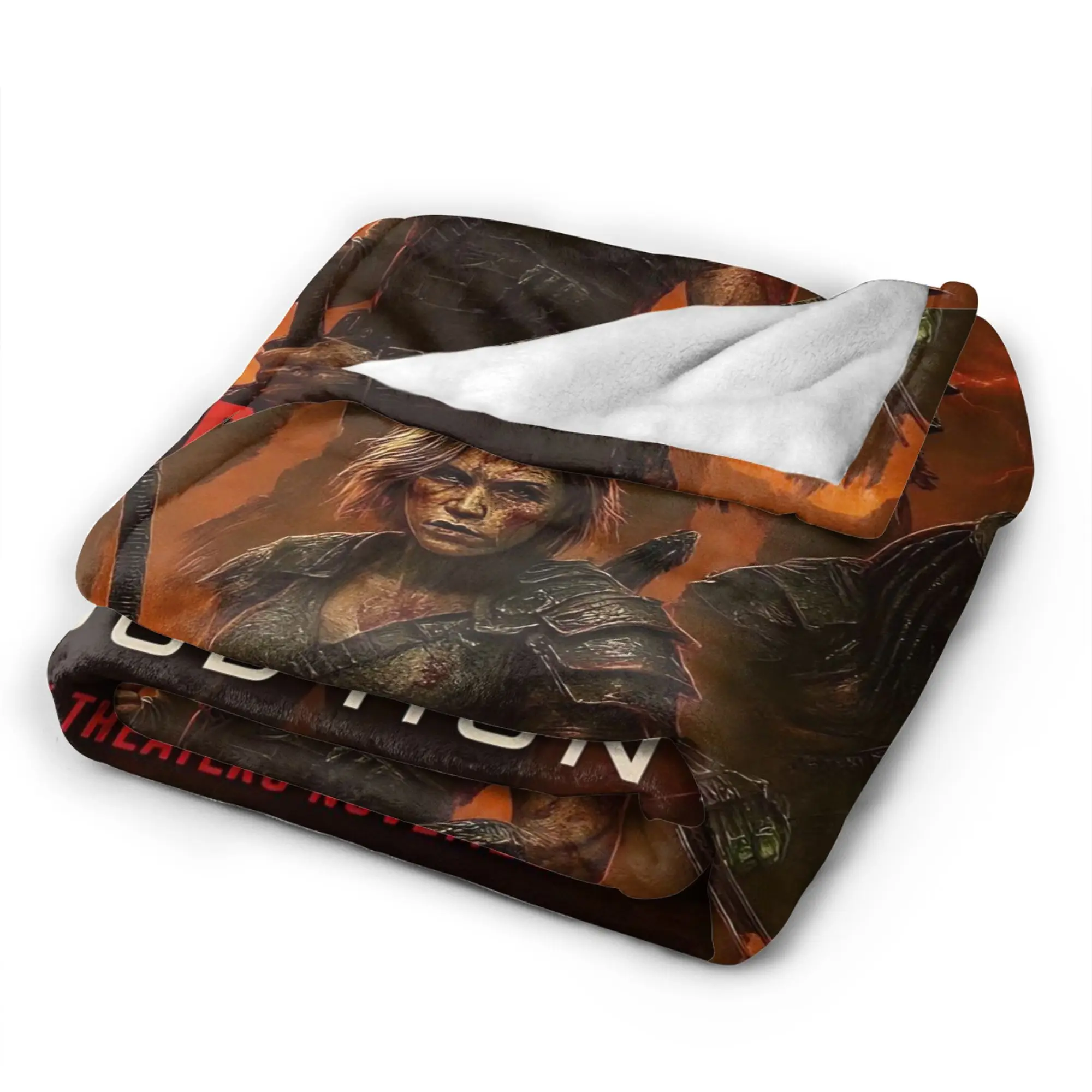 Predator Badlands 2025 Movies Blanket  Warm Fluffy Plush Bedding Throws For Couch Chair Bed Picnic Flannel Bedspread Bed Cover