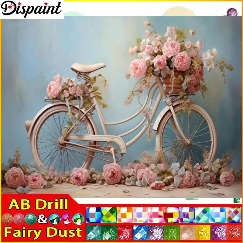 Dispaint Fairy Dust AB 5D Diamond Painting Full Drill Diamond Embroidery