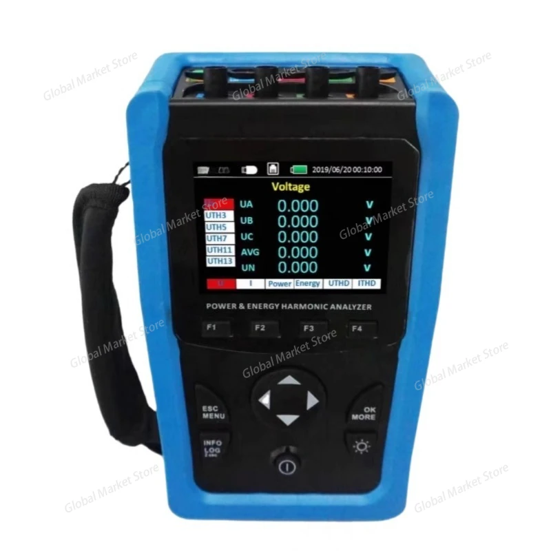 

ME440 600A Data Logger, Three-Phase Electrical Energy Meter, Power Quality Analyzer