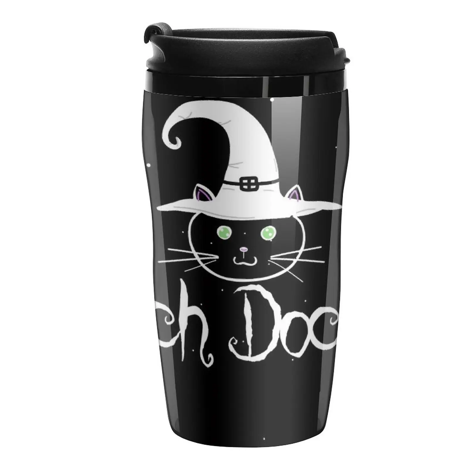 

New Witch Doctor (cat) Travel Coffee Mug Espresso Cup Of Coffee