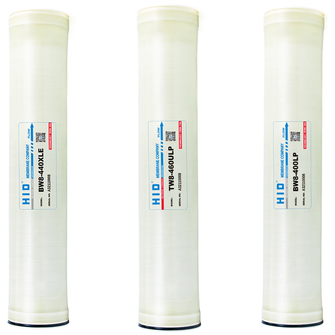 HID Industrial Brackish Water Desalination 8040 ro membrane for water treatment machinery