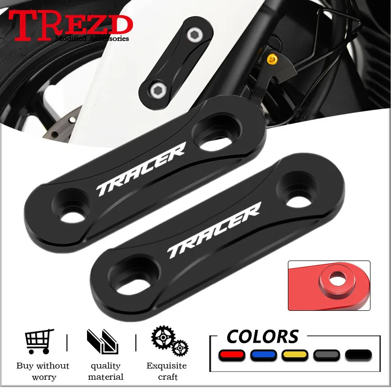 

tracer Motorcycle CNC Front Axle Plate Decorative Covers For YAMAHA Tracer 700 Tracer 900 2014-2024 Front Axle Fender Coper Caps