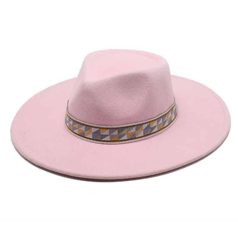 Sombrero de copa británico para hombre y mujer, sombrero de jazz de Panamá, fedora de lujo, elegante, nuevo, 2023