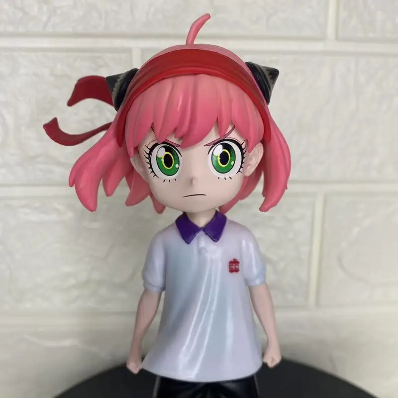 Spy x Family Anya Forger Soccer Football Prize Figure, Summer Vacation Anime Model Statue Collectible Gift for Fans Christmas