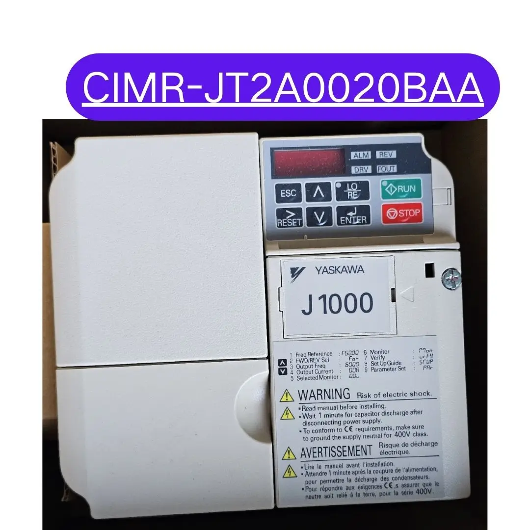 

Used CIMR-JT2A0020BAA inverter 3.7/5.5KW Test OK Fast Shipping