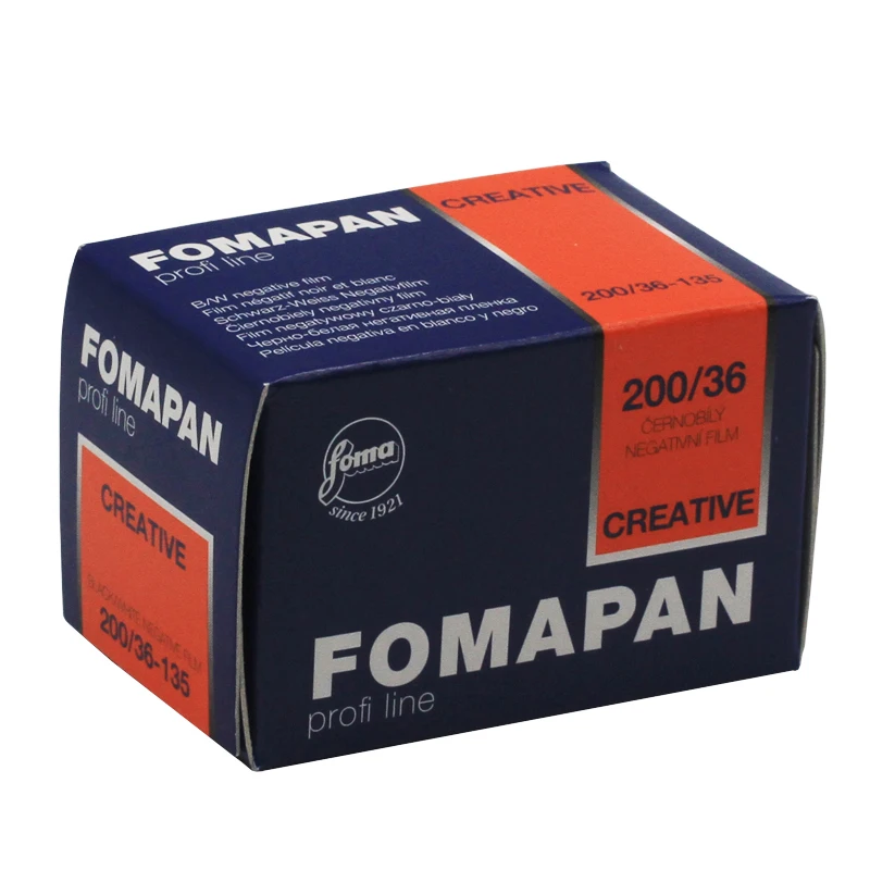 Fomapan Classic 400/200/100 Mobile Movie Recorder Film 120mm/135MM 36 Exposure per Roll, ISO 100/200/400（Expiration date: 2025）