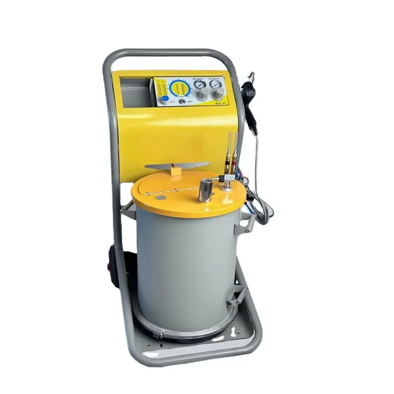 for Steel Substrate 110V 230V 35W 0-600mm High Voltage Electrostatic Powder Coating Sprayer Gun with Adjustable Spray