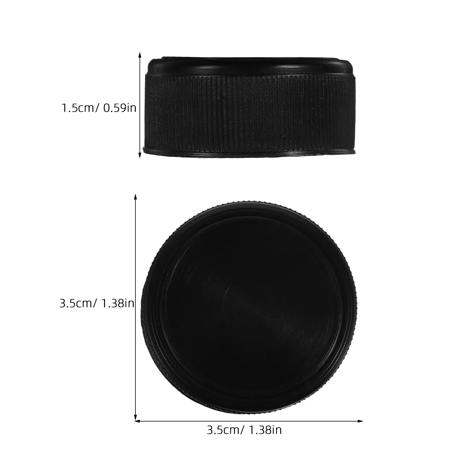 4Pcs Telescope Eyepiece Caps Sturdy Dust Cover for Astronomical Telescope Lens Protection Wide Compatibility Outdoor Indoor Use