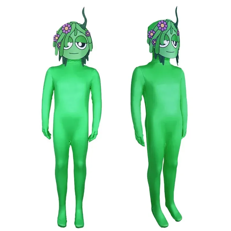 

2025 11, костюм для косплея Sprunki Incredibox для взрослых и детей, комбинезон с изображением ужасов монстра, боди, карнавальная вечеринка, ролевая игра для девочек