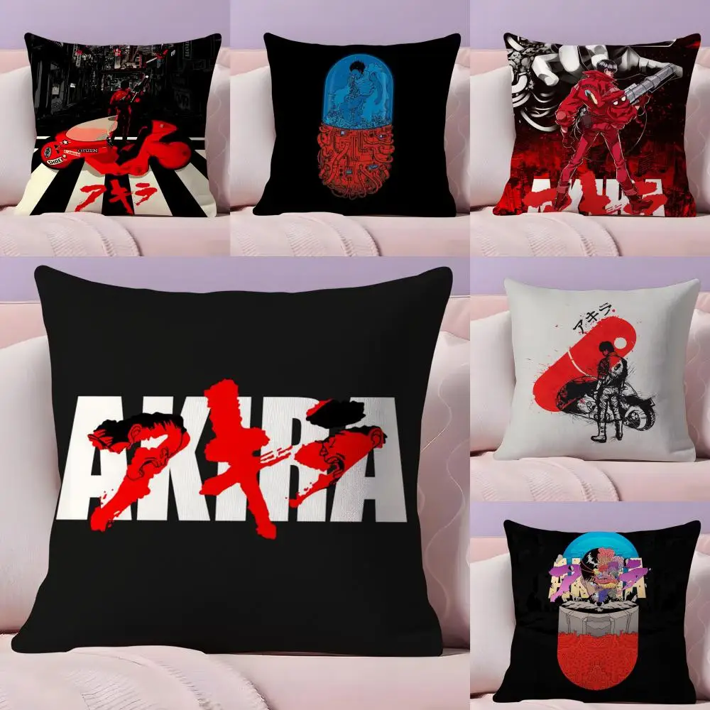 

Anime Manga A-Akira Pillow Case Plush Fabric Soft Double-Sided Printed Sofa Warm Winter Home Gift Cushion Cover