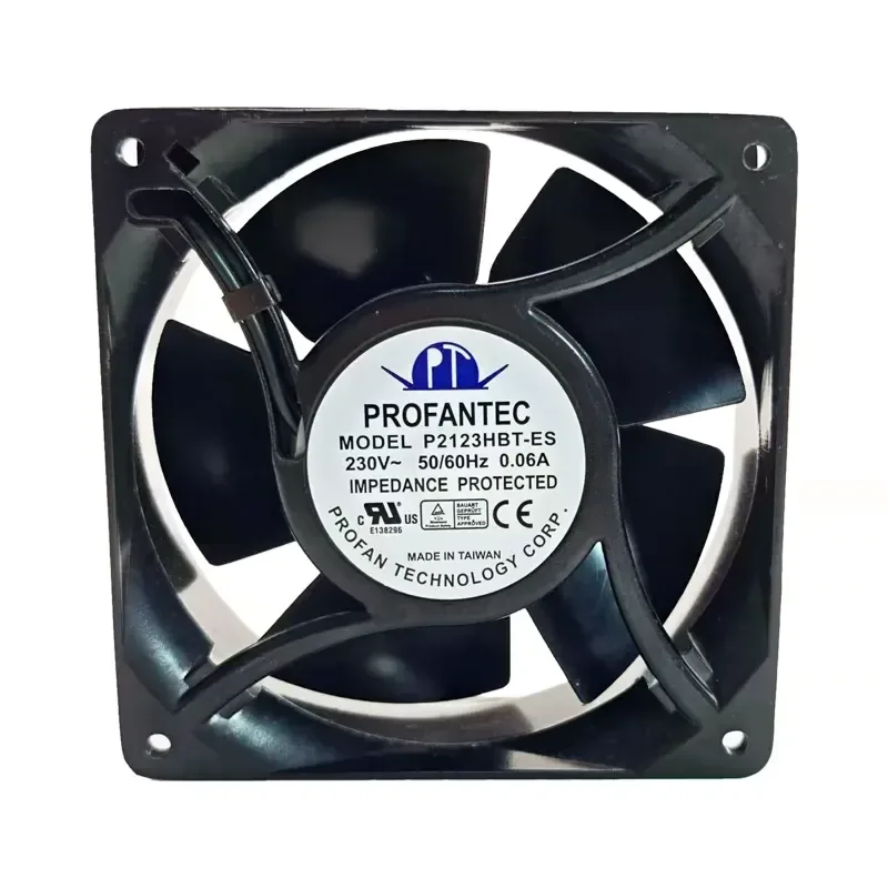 For Brand new original HongP2123HBT-ES 12038 AC AC220V high temperature resistant axial flow cooling fan