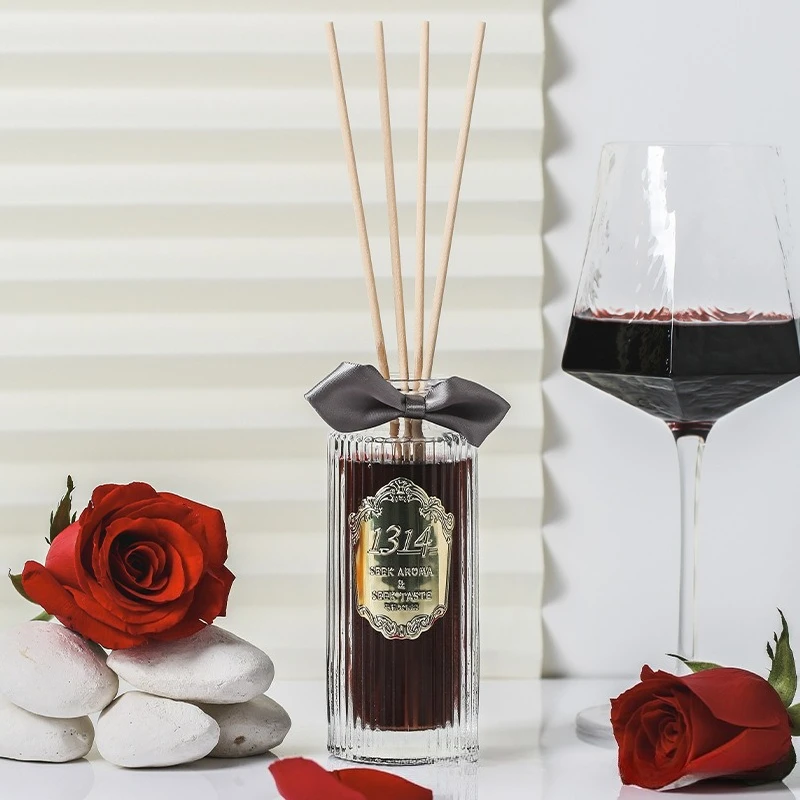 Reed Diffuser, 150ML Aroma Oil and Reed Sticks Set, Home Fragrance Decoration For Dining Room, Washroom and Office