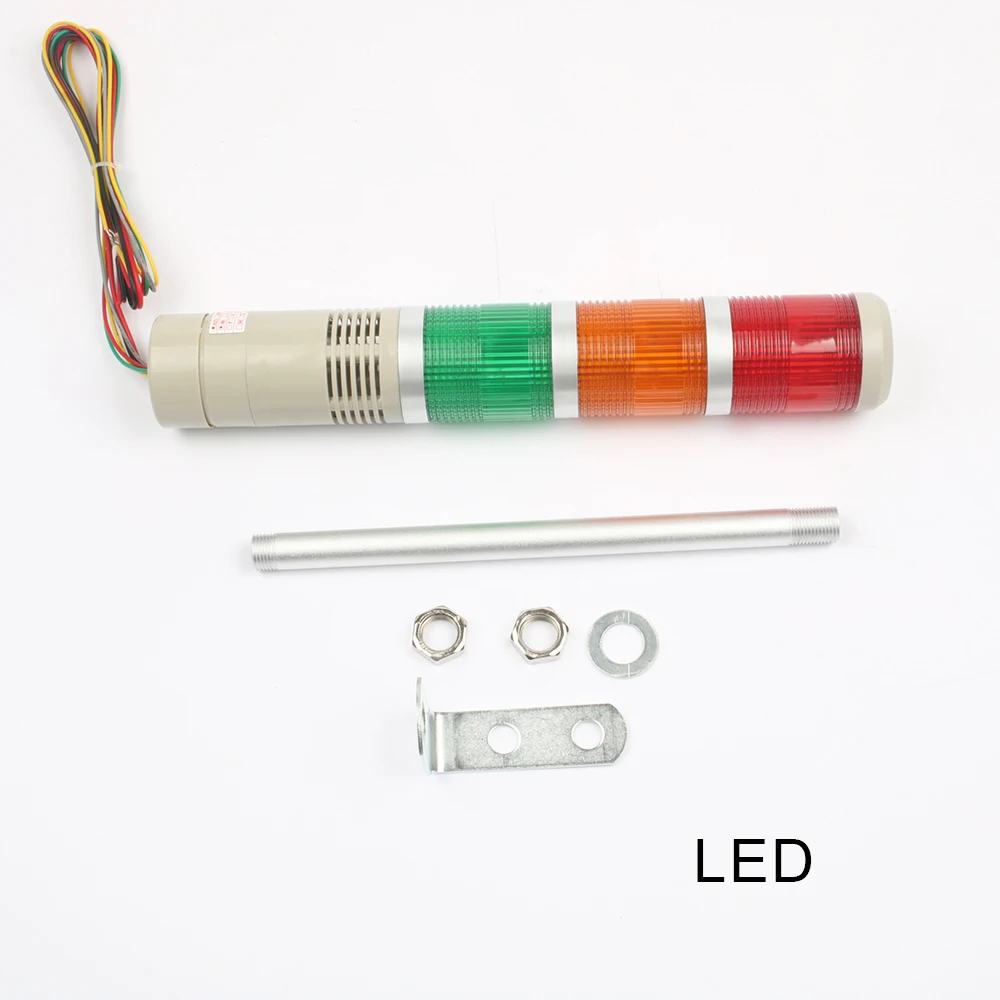 DC 12V 24V AC 220V 110V Rosso Verde Giallo LED Flash Torre industriale Segnale spia LTA-205 LTA-502 indicatore luminoso