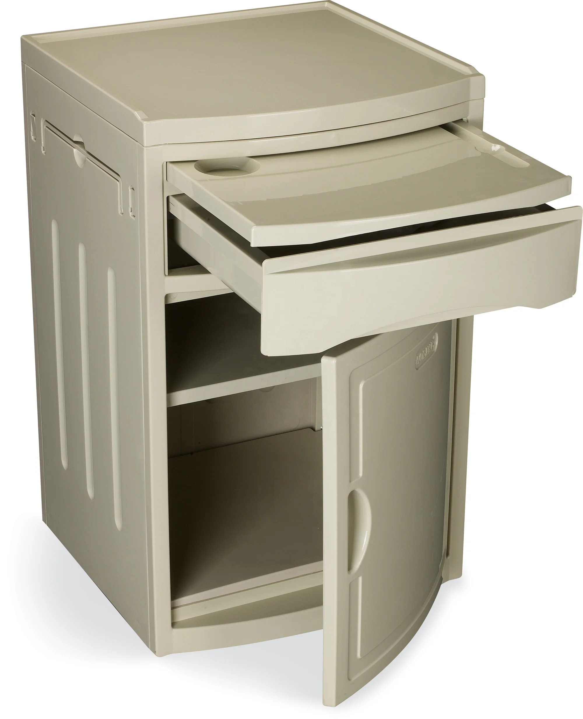 ABS Bedside Cabinet Medicine Cabinet Plastic Hospital Cabinet for hospital