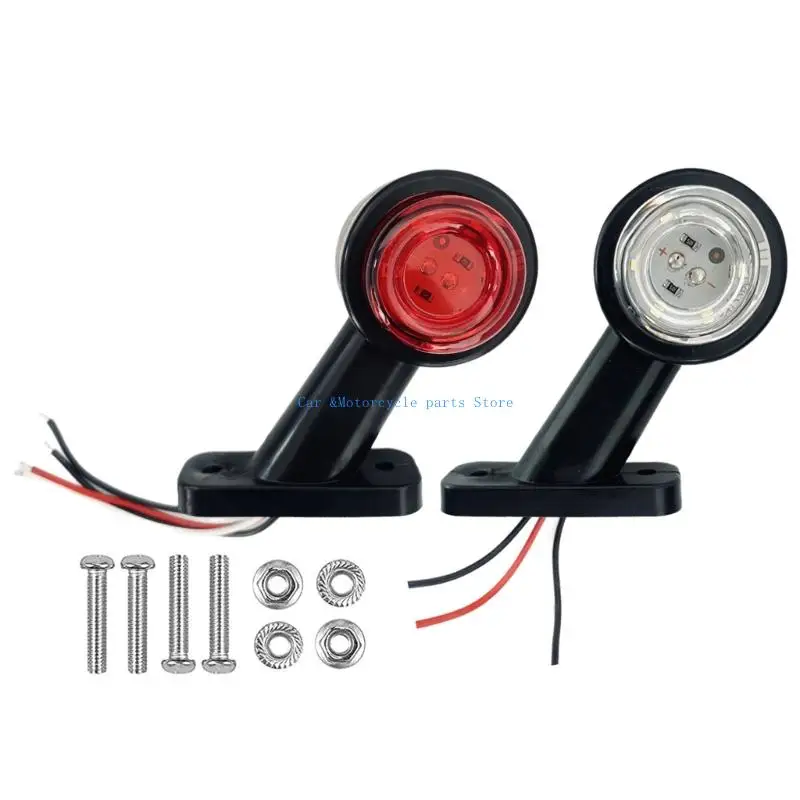 

Y9UC Strong Waterproof LED Side Marker Light Side Marker Lamp for Vehicles Trailers