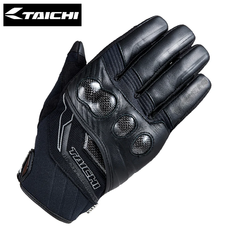 RS TAICHI Motorcycle Riding Gloves Touch Screen Warm Waterproof Breathable Four Seasons Locomotive Racing Winter