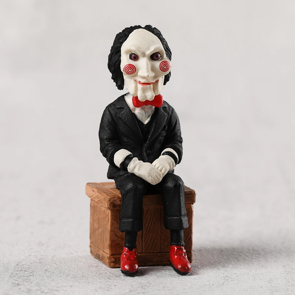 Horror Movie Saw Billy Mini Figure Thriller Dolls PVC Model Toy