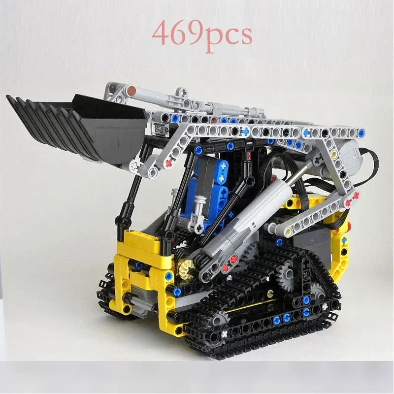 

Moc-13349 Tank Crawler Loader Electric Building Block Model Compatible with MOC Building Block Model Educational Gift