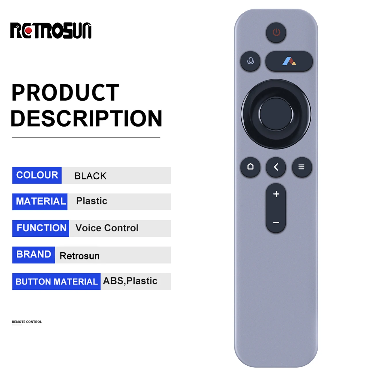 New Voice Remote Control RC605 for WEMAX Xiaomi FENGMI MI Projector