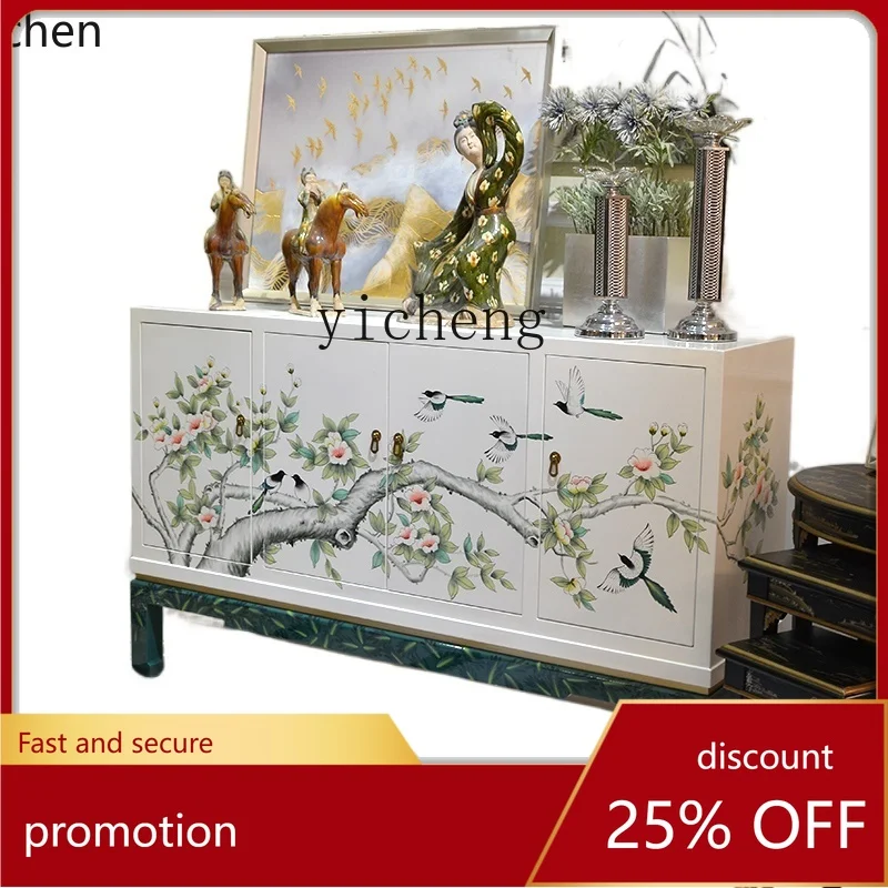 

YFY Curio Sideboard Entrance Foyer Entrance Sitting Room Hallway Storage Shoe Cabinet