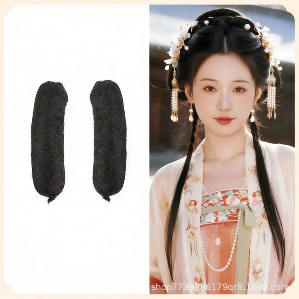 Hair Padding Maker For Traditional Chinese Wig Styling Flexible Volume Booster For Ancient Costume Cosplay Gear