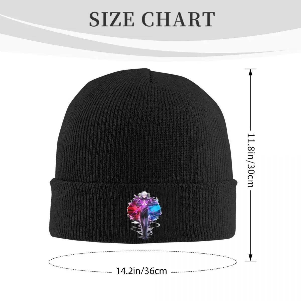 Jujutsu Comic Kaisen Knit Hat Beanies Autumn Winter Hat Warm Street Anime Cap for Men Women