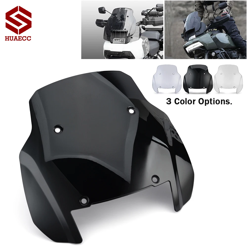 Motorcycle Airflow Adjustable Windscreen for Harley Pan America 1250 Special 1250 Bikes 2021-2022 Windshield Windshield