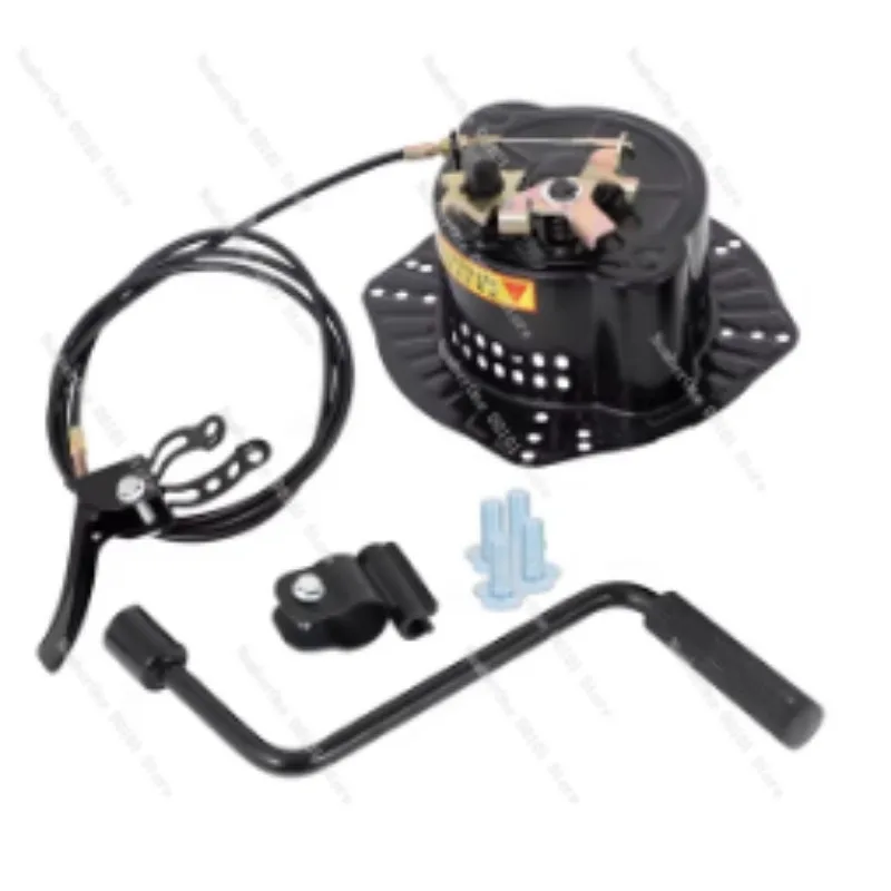 Universal Pull-Free Starter for Diesel Engine, Hand Crank Generator Starter for 170F 173F 178F 186F 188F 192F 195F Micro Tiller