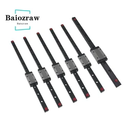 Baiozraw Trident 3D printer Linear Rail MGN9H DIY Rail Kit 250/300/350mm build high quality linear For Voron Trident Parts