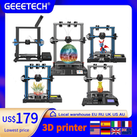 Geeetech A10M A20M A10T A30T Mizar M Professional 3d printer dual triple extruder 3d printer machine TMC2208, 3D Printing FDM CE