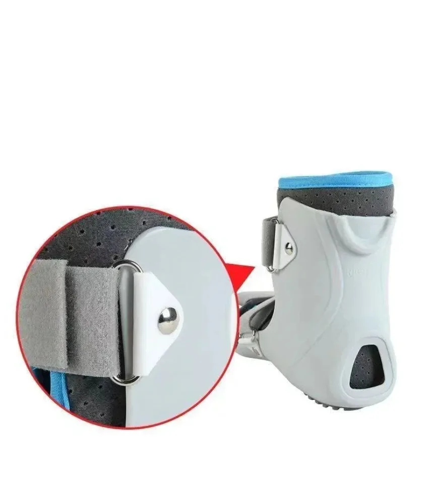1 Pcs Medical Ankle Joint Fracture Rehabilitation Brace Adjustable Foot Drop Orthotics Foot Sprains Fixation Stabilizer Unisex