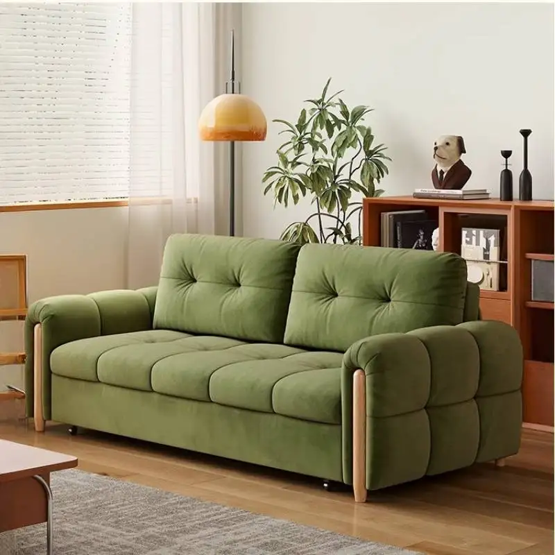 

Minimalist Green Living Room Sofas Puff Designer Soft Nordic Living Room Sofas Bubble Lounge Woonkamerbanken Home Furniture
